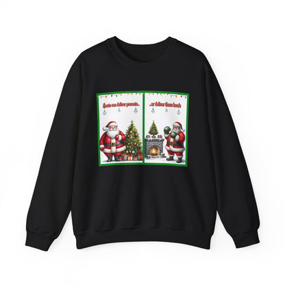 Santa Delivers, Crewneck Sweatshirt
