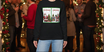 Santa Delivers, Crewneck Sweatshirt