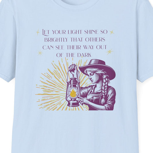 Let Your Light Shine, Soft T-Shirt