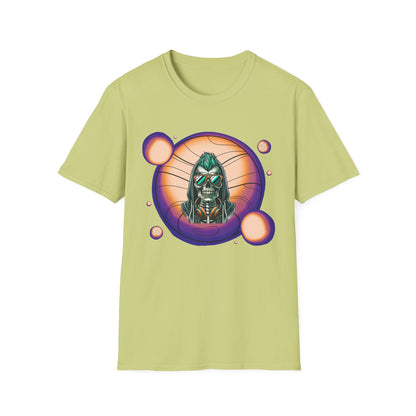 Chill Vibes Skeleton, Soft T-Shirt