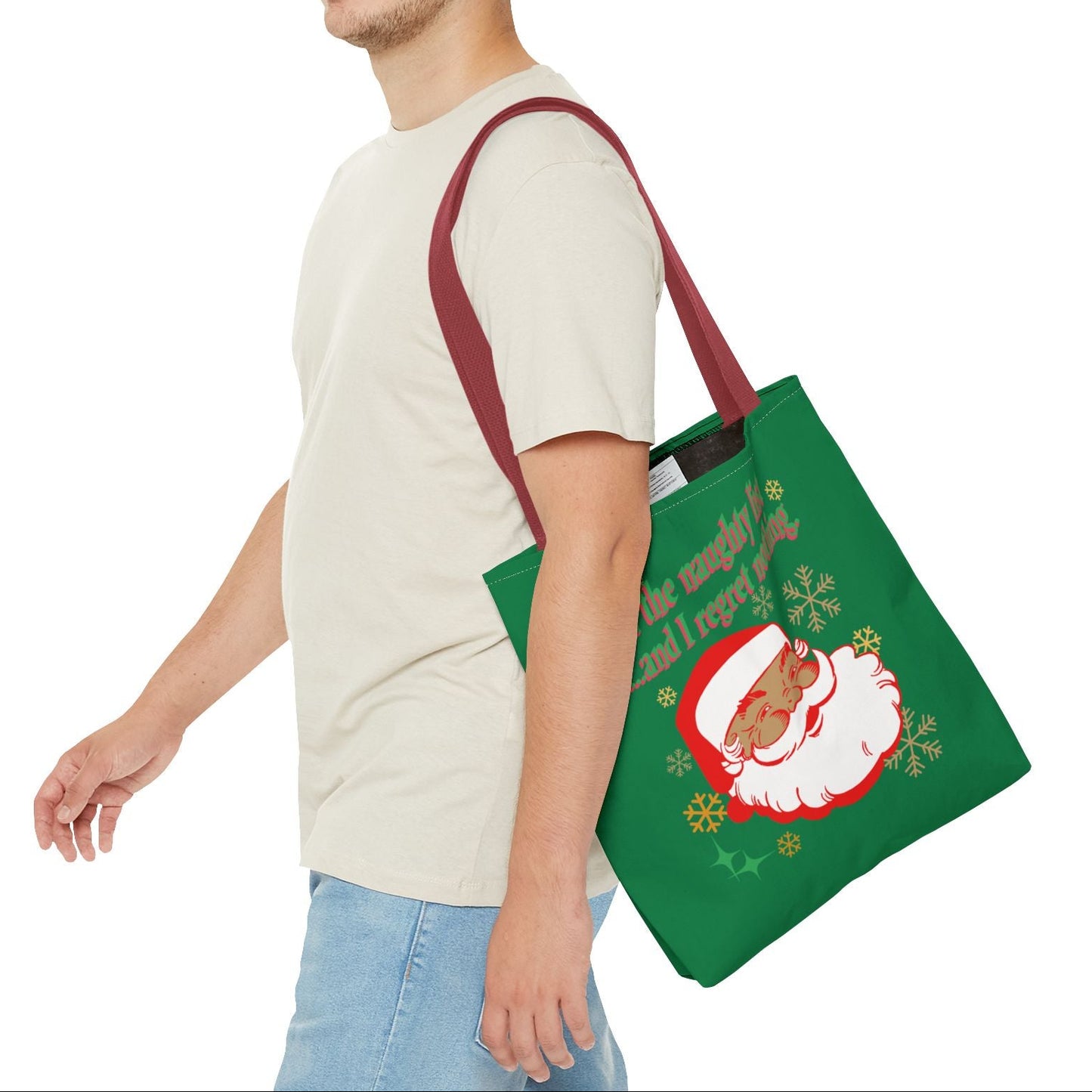 On the Naughty List, Tote Bag