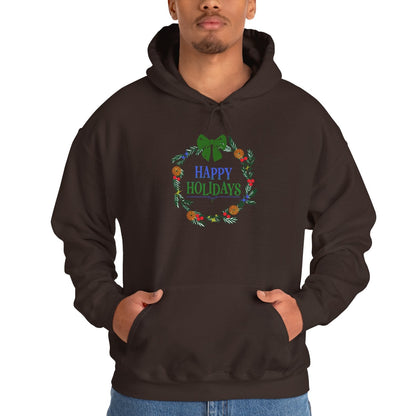 Happy Holidays, Hooded Sweatshirt
