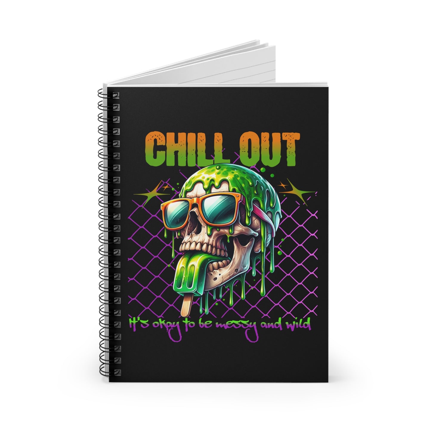 Chill Out Spiral Notebook