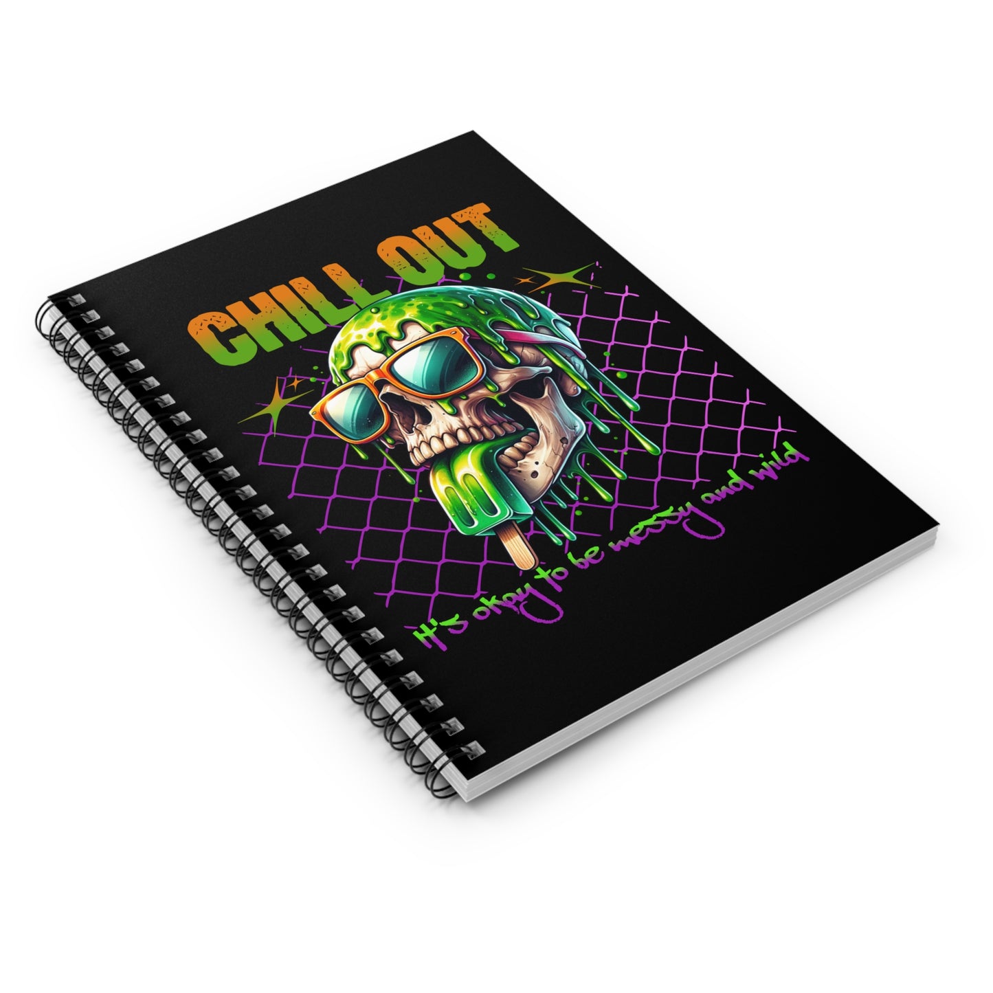 Chill Out Spiral Notebook