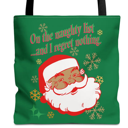 On the Naughty List, Tote Bag