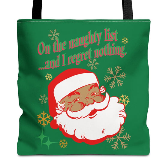 On the Naughty List, Tote Bag