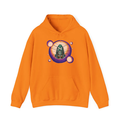 Chill Vibes Skeleton, Hooded Sweatshirt