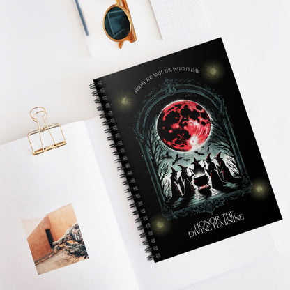 Witch's Day Spiral Notebook