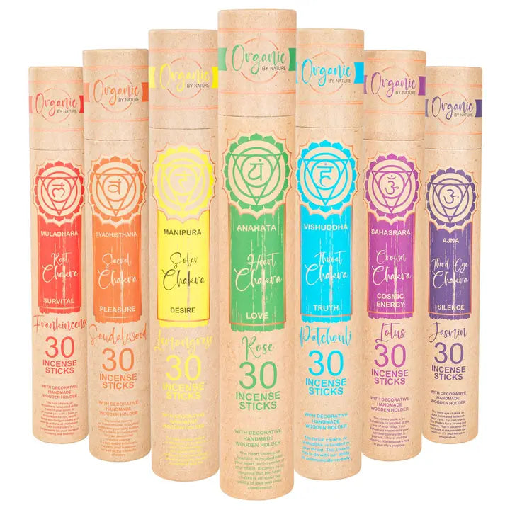 Third Eye Chakra Incense Sticks - Jasmine (Indigo)