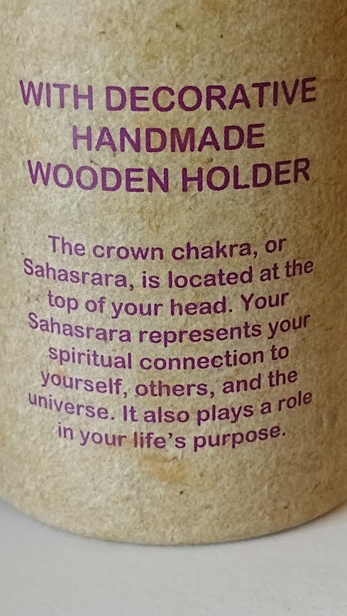 Crown Chakra Incense Sticks - Lotus (Violet)