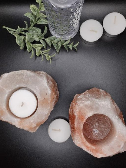 Himalayan Salt Lamp Tea Light Holder