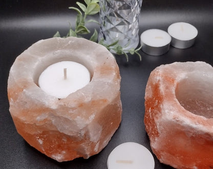 Himalayan Salt Lamp Tea Light Holder