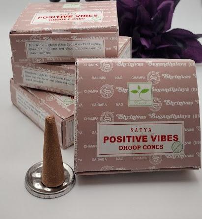 Positive Vibes Dhoop Cones