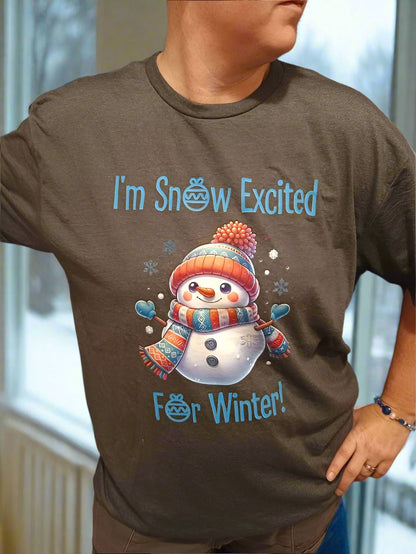 I'm Snow Excited For Winter Soft Tee