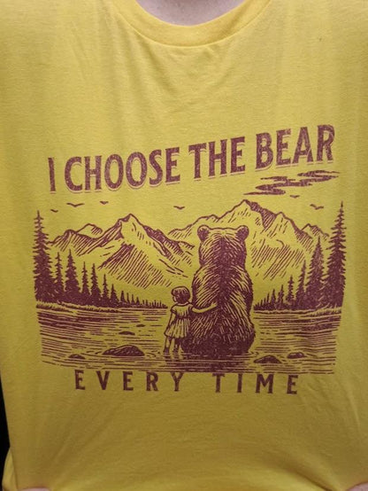 I Choose the Bear Soft Tee