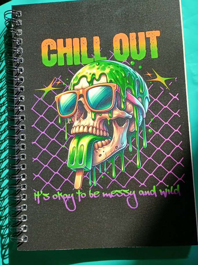 Chill Out Spiral Notebook